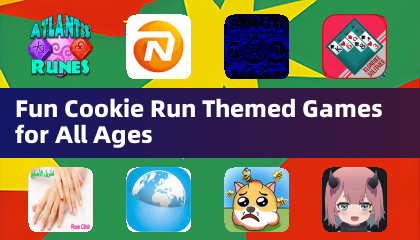 Jeux thématisés Cookie Run amusants pour tous les âges