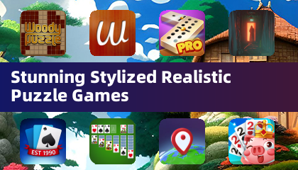 매력적인 스타일링된 사실적인 퍼즐 게임