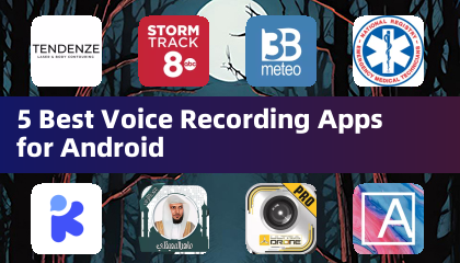 Android用おすすめの音声録音アプリ5選