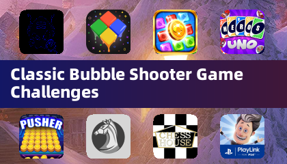 Classic Bubble Shooter Game Challenges