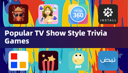 Popular TV Show Style Trivia Games