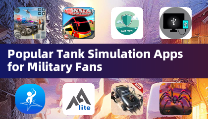 Applications de simulation de chars populaires pour les amateurs de militaire